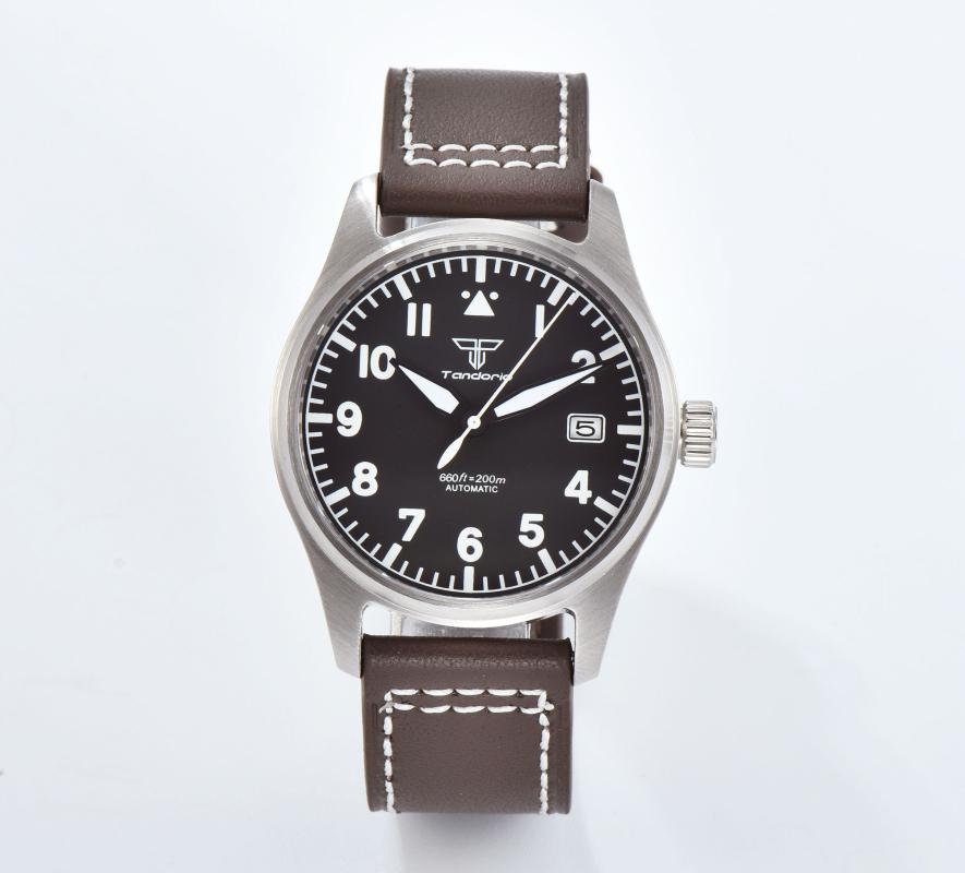 Wristwatches Tandorio Men's Diving Watch Automatic Japan NH35 Movement Date Window 200M Waterproof Rubber Strap Sapphire Glass Brush Case, Black rubber strap
Wristwatches Tandorio Men's Diving Watch Automatic Japan NH35 Movement Date Window 200M Waterproof Rubber Strap Sapphire Glass Brush Case, Black rubber strap