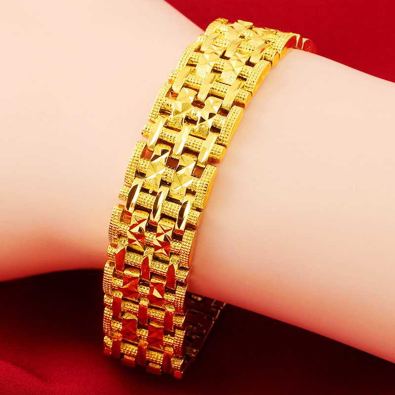 Luxury Designer Cha Brass Gold Plated 14% Double CLASP BRACELET for men 24K Shajin Bracelets Free Delivery, Black
Luxury Designer Cha Brass Gold Plated 14% Double CLASP BRACELET for men 24K Shajin Bracelets Free Delivery, Black