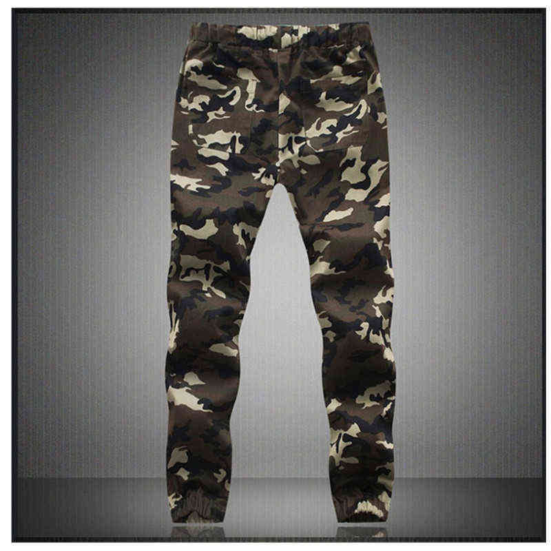 Camouflage Military Jogger Pants Men Pure Cotton Mens Spring Autumn Pencil Harem Pant Men Comfortable Trousers Camo Joggers 211112