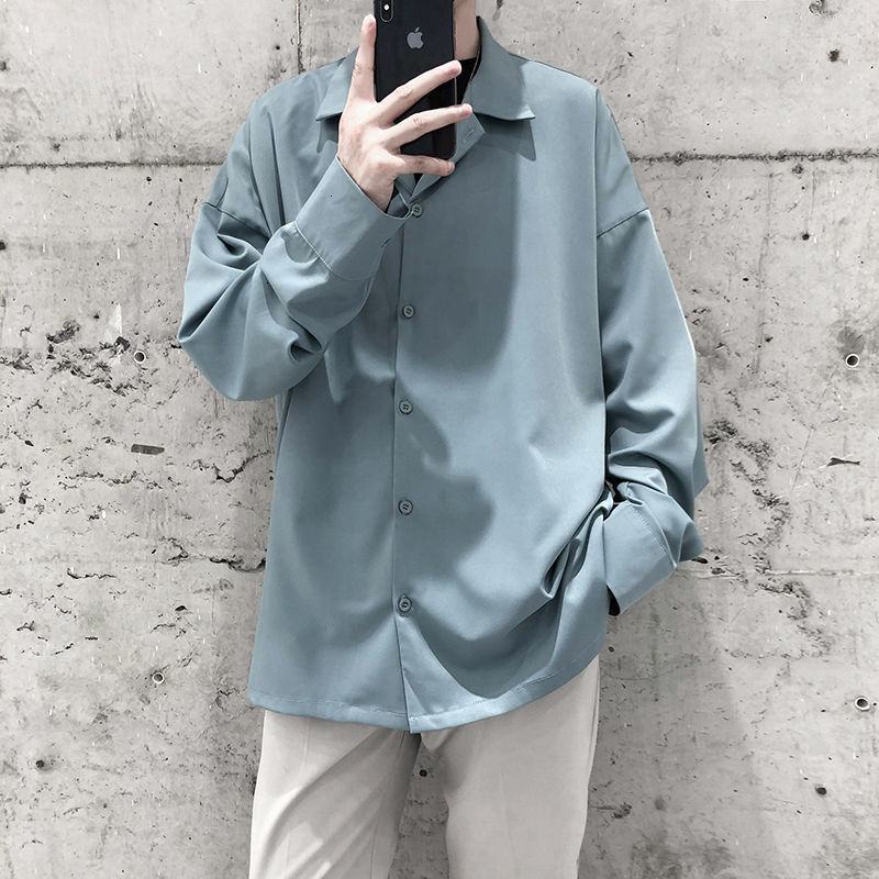2021 New Hawaiian Shirt with a Solid Male Lapel Collar Streetwear Long Sleeves S-3xl Axw3, White
2021 New Hawaiian Shirt with a Solid Male Lapel Collar Streetwear Long Sleeves S-3xl Axw3, White