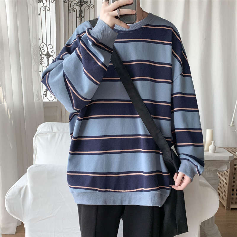 2021 New Spring Cotton Striped Hoodie Men's Fashion Casual O-neck Sweatshirt Men Streetwear Korean Loose Hip-hop Pullover Hoodies Mens O5fi, Orange
2021 New Spring Cotton Striped Hoodie Men's Fashion Casual O-neck Sweatshirt Men Streetwear Korean Loose Hip-hop Pullover Hoodies Mens O5fi, Orange