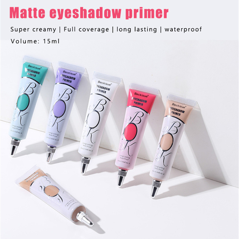 

2021 Eyeshadow primer eye primers concealer color 24-hour makeup waterproof and sweat proof 6 colors, Mixed color