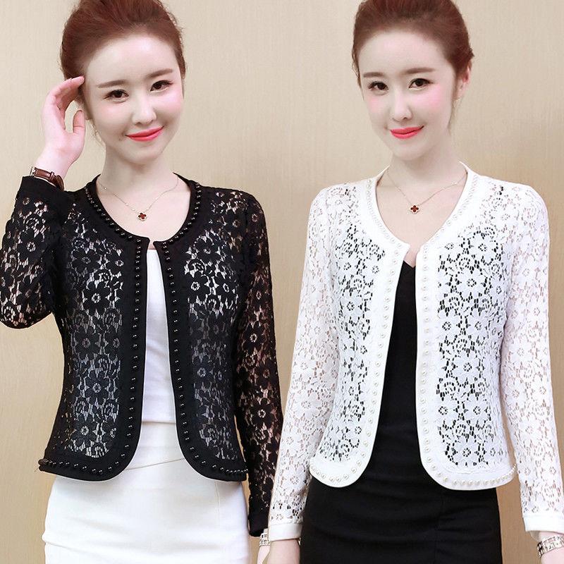 Women's Jackets Women Summer Long Sleeve Beading Shrug Lace Cape Jacket Elegant Wraps Beach Shawl Bolero Plus Size Sun Protection Clothing, Black
Women's Jackets Women Summer Long Sleeve Beading Shrug Lace Cape Jacket Elegant Wraps Beach Shawl Bolero Plus Size Sun Protection Clothing, Black