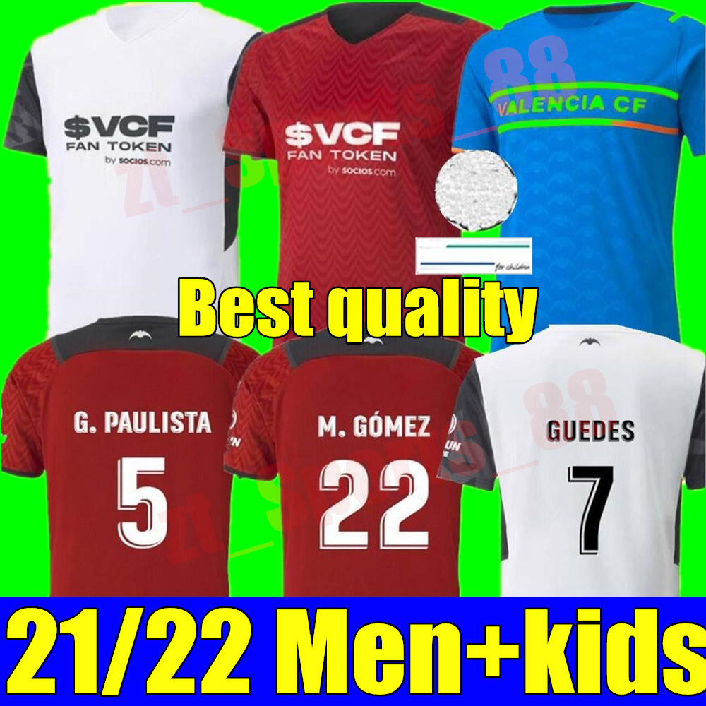 21 22 valencia CF soccer jerseys VCF Third 4TH jersey 2021 2022 GUEDES GAMEIRO camisetas de fútbol RODRIGO M. Florenzi M.Gómez adult Men kids kit football shirts, Kids away+league patch
21 22 valencia CF soccer jerseys VCF Third 4TH jersey 2021 2022 GUEDES GAMEIRO camisetas de fútbol RODRIGO M. Florenzi M.Gómez adult Men kids kit football shirts, Kids away+league patch