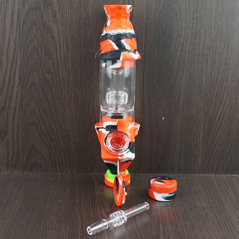 Premium Tobacco Set Hookahs Wax Container Silicone bong with Quartz nail Storage Jar Metal Dabber Smoking Pipe dab rig
Premium Tobacco Set Hookahs Wax Container Silicone bong with Quartz nail Storage Jar Metal Dabber Smoking Pipe dab rig