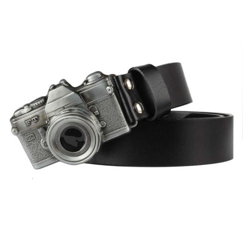 2021 New Cool Style Belts Cow Leather Hip Hop Metal Camera Buckle Belt Men Women Gift 46h5, Black
2021 New Cool Style Belts Cow Leather Hip Hop Metal Camera Buckle Belt Men Women Gift 46h5, Black