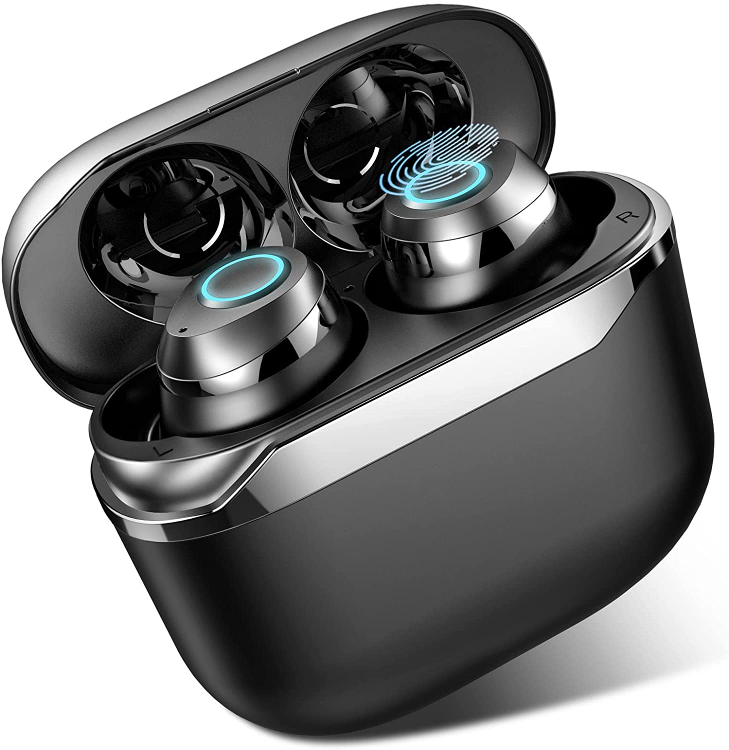 5.1 Headphones with Microphone Deep Bass Bluetooth Earphones in-Ear CVC8.0 Noise Cancelling Earbud for Sport Running Gym IPX7 Waterproof 30H Playtime Touch Control
5.1 Headphones with Microphone Deep Bass Bluetooth Earphones in-Ear CVC8.0 Noise Cancelling Earbud for Sport Running Gym IPX7 Waterproof 30H Playtime Touch Control