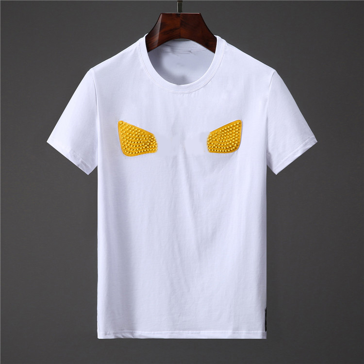 Mens Designers T Shirt Fashion Mens High Quality Men Women Couples Casual Short Sleeve Mens Round Neck Tees 5 Colors N44, White;black
Mens Designers T Shirt Fashion Mens High Quality Men Women Couples Casual Short Sleeve Mens Round Neck Tees 5 Colors N44, White;black