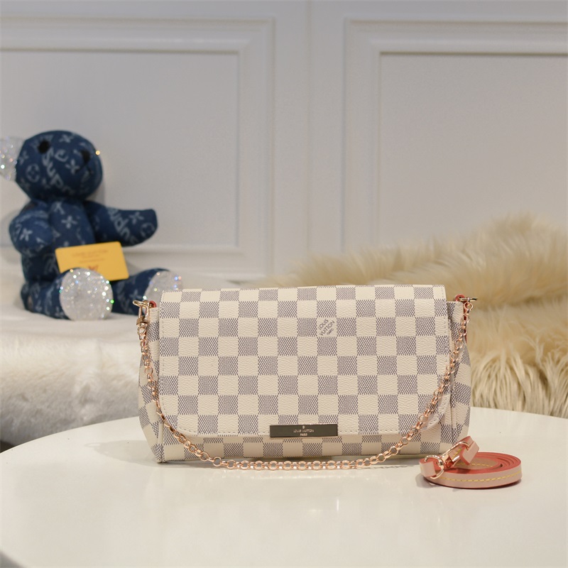 FAVORITE MM Classic Handbag Fashion Women Crossbody Bag Chain Shoulder Bags Leather Damier Azur Ebene Canvas Cross Body Bag
FAVORITE MM Classic Handbag Fashion Women Crossbody Bag Chain Shoulder Bags Leather Damier Azur Ebene Canvas Cross Body Bag