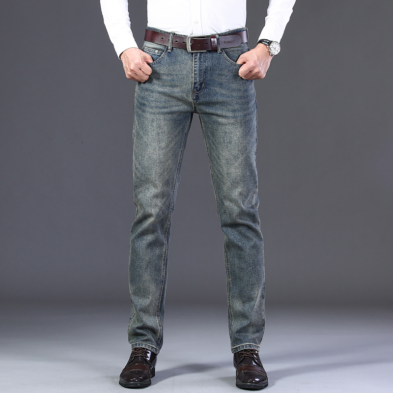 2021 Autumn and Spring New Men's Straight Jeans Classic Style Business Casual Stretch Denim Brand Trousers Jean Pants 4oaz, 8879
2021 Autumn and Spring New Men's Straight Jeans Classic Style Business Casual Stretch Denim Brand Trousers Jean Pants 4oaz, 8879