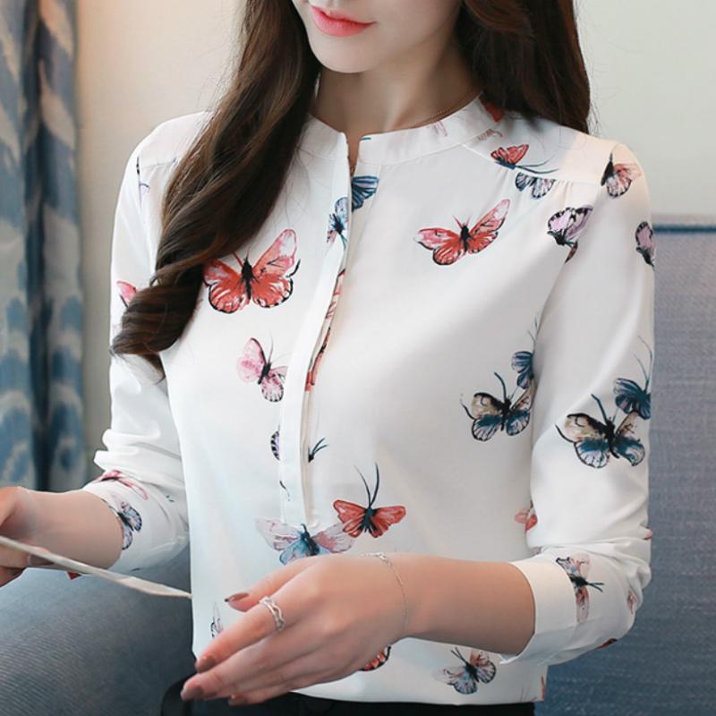 Women' Blouses & Shirts Plus Size Women Tops Print Chiffon Blouse Shirt Long Sleeve Office Ladies Fashion Womens And A747, Butterfly
Women' Blouses & Shirts Plus Size Women Tops Print Chiffon Blouse Shirt Long Sleeve Office Ladies Fashion Womens And A747, Butterfly