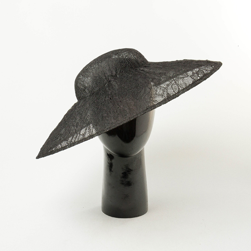 2021 New Women Elegant Black Lace Fasinator Summer Sun Kentucky Derby Lady Wedding Party Wide Brim Ribbon Tie Beach Hat Nwc2, 12cm brim style2
2021 New Women Elegant Black Lace Fasinator Summer Sun Kentucky Derby Lady Wedding Party Wide Brim Ribbon Tie Beach Hat Nwc2, 12cm brim style2