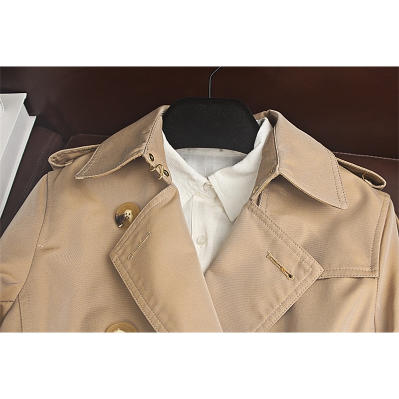 Obrix New Style Trendy Female Trench Autumn Spring Fashionable Cotton High Quality Long Solid Color Coat For Women T200114