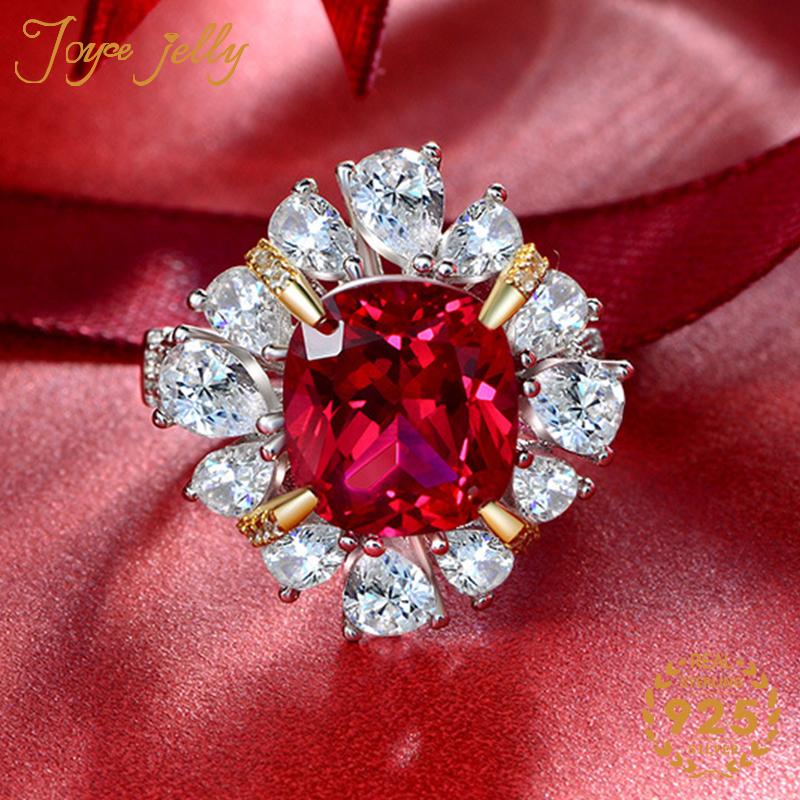 Cluster Rings JoyceJelly Vintage 925 Silver Jewelry Ring 10*11 Oval Gemstone Ruby Emerald For Women Selling Wedding Gifts Wholesale, Golden;silver
Cluster Rings JoyceJelly Vintage 925 Silver Jewelry Ring 10*11 Oval Gemstone Ruby Emerald For Women Selling Wedding Gifts Wholesale, Golden;silver