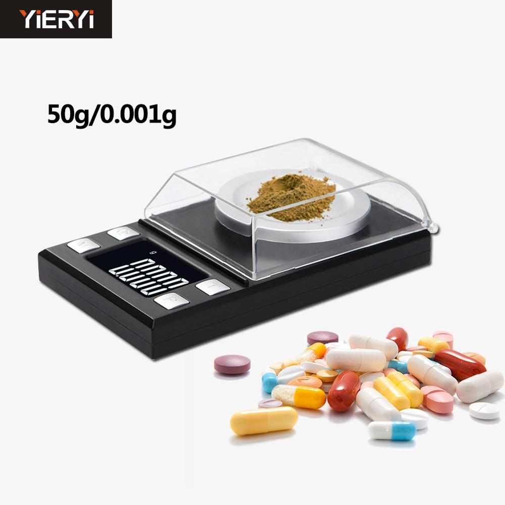 Yieryi LCD Digital 0.001g Jewelry Called High-precision Portable Medicine Laboratory Weight Milligram Electronic Scale
Yieryi LCD Digital 0.001g Jewelry Called High-precision Portable Medicine Laboratory Weight Milligram Electronic Scale