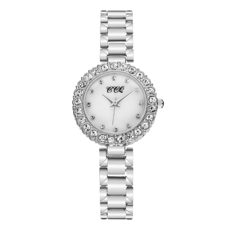 Wristwatches 2021 CCQ Small Dial Diamonds Women Crystal Casual Quartz Stainless Steel Strap Bracelet Watch Set Relogio Feminino
Wristwatches 2021 CCQ Small Dial Diamonds Women Crystal Casual Quartz Stainless Steel Strap Bracelet Watch Set Relogio Feminino
