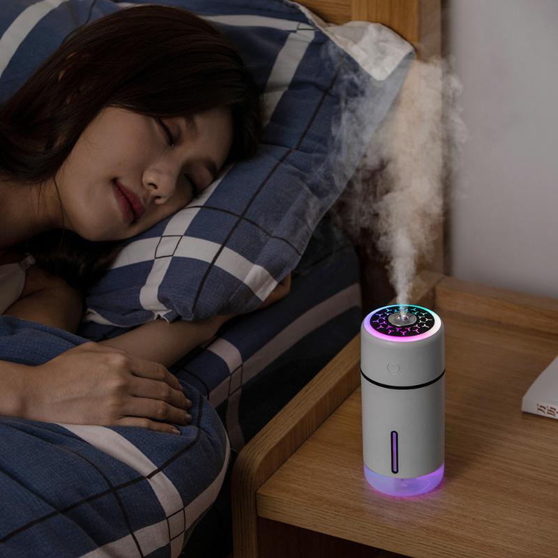 Humidifiers 320ml Aurora Wireless Humidifier For Home Ultrasonic Car Mist Maker With Battery Colorful Night Lamps Mini Office Air Purifier
Humidifiers 320ml Aurora Wireless Humidifier For Home Ultrasonic Car Mist Maker With Battery Colorful Night Lamps Mini Office Air Purifier