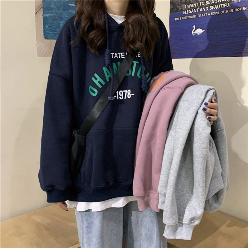 2021 New Winter Casual Thick Section Letter Print Pullovers Fashion Long Sleeve Fleece Sweatshirt Women Nvea, 01
2021 New Winter Casual Thick Section Letter Print Pullovers Fashion Long Sleeve Fleece Sweatshirt Women Nvea, 01