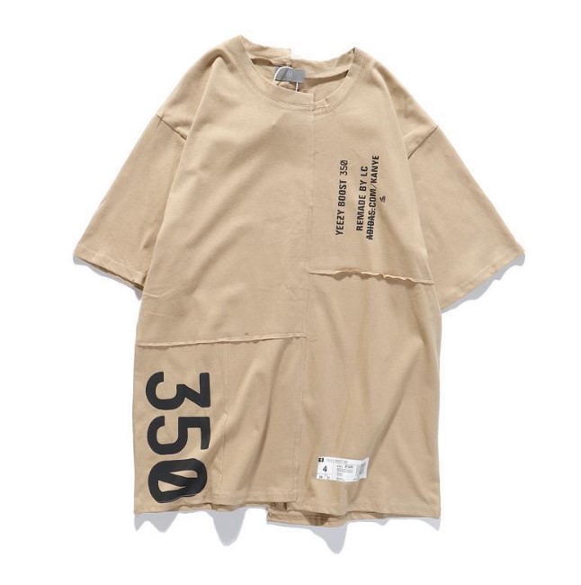 Kanye West Spoof Asymmetric Men Women Summer T-Shirts Hip Hop Streetwear Khaki Oversized Tops Tees Casual Letter Print T Shirts
Kanye West Spoof Asymmetric Men Women Summer T-Shirts Hip Hop Streetwear Khaki Oversized Tops Tees Casual Letter Print T Shirts