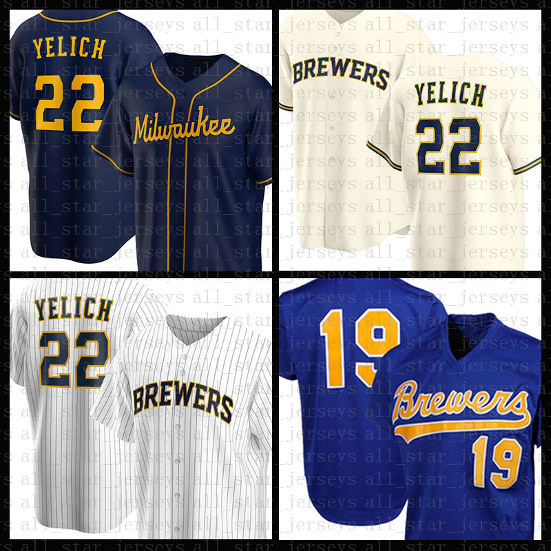 Milwaukee Baseball Jersey Brewers Custom 22 Christian Yelich 19 Robin Yount 6 Lorenzo Cain 8 Ryan Braun 21 Travis Shaw 3 Orlando Arcia, Jersey(niangjiuren)
Milwaukee Baseball Jersey Brewers Custom 22 Christian Yelich 19 Robin Yount 6 Lorenzo Cain 8 Ryan Braun 21 Travis Shaw 3 Orlando Arcia, Jersey(niangjiuren)
