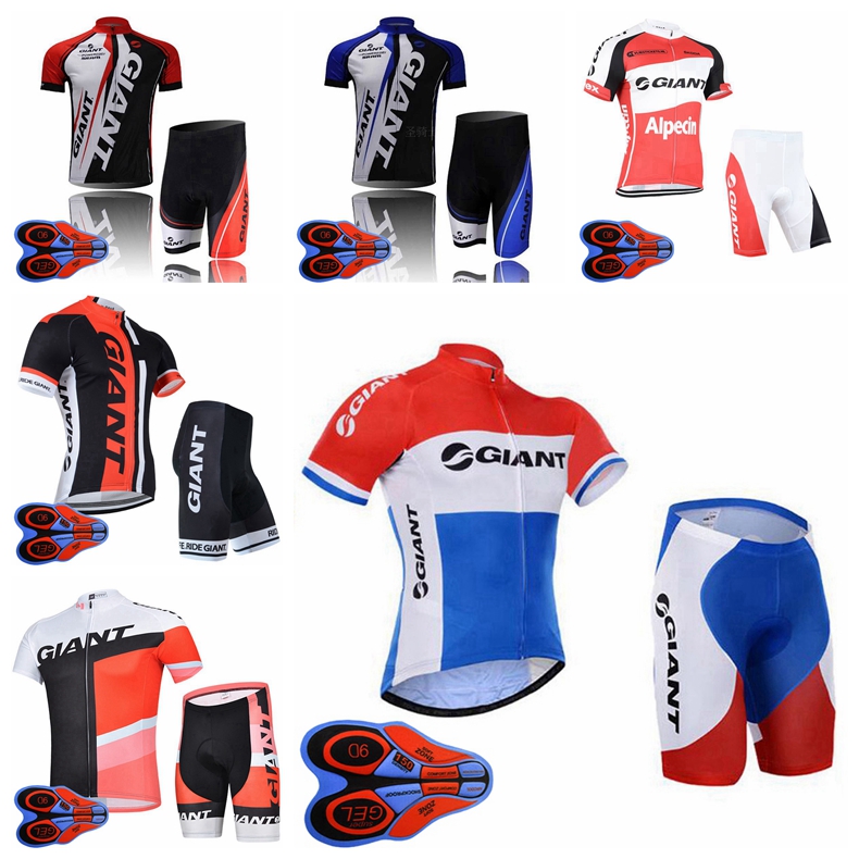 GIANT team Cycling Short Sleeves jersey 9D GEL Pad shorts sets hot sale Men's summer quick dry mtb sports sets Ropa Ciclismo S081202, Black;red
GIANT team Cycling Short Sleeves jersey 9D GEL Pad shorts sets hot sale Men's summer quick dry mtb sports sets Ropa Ciclismo S081202, Black;red