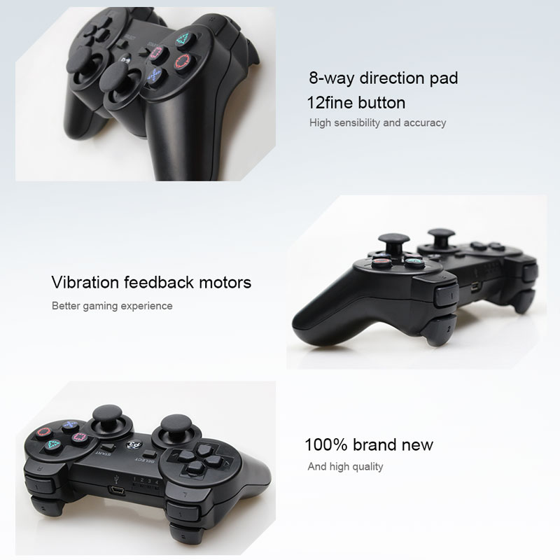 Wireless Gamepad for PS3 Joystick Console Controller For USB PC Controller For PS3 Joypad Accessory