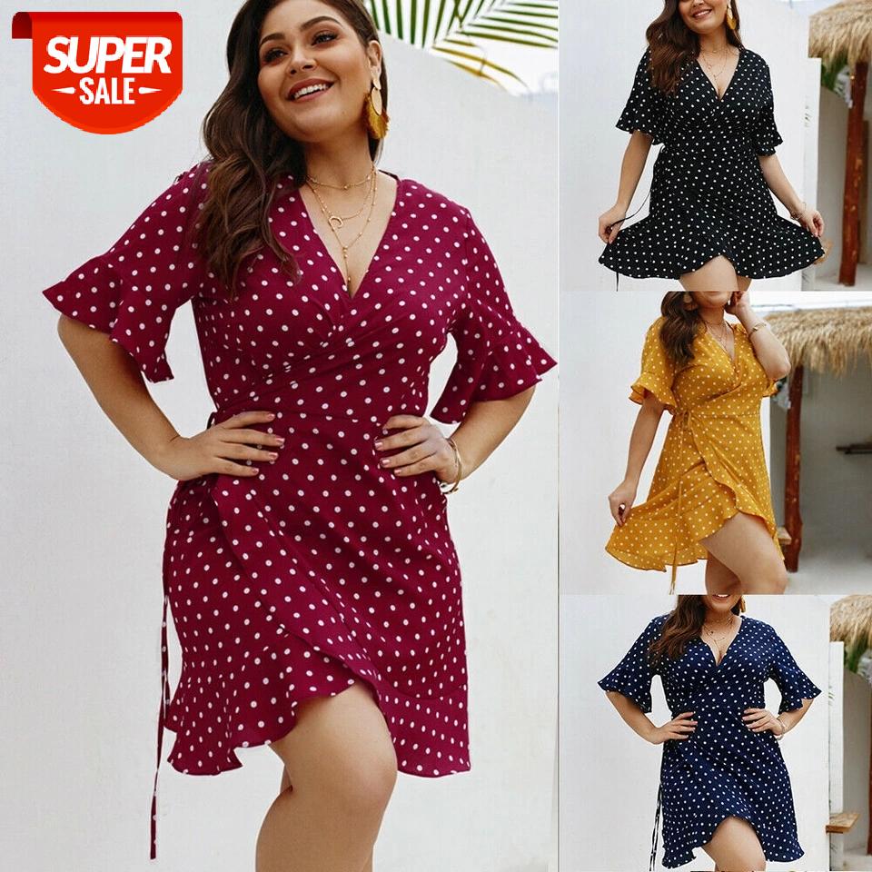 2019 Newest Summer Women Party Beach Boho Mini Dress Dot Evening Sundress Plus Size XL-4XL #Io1P, Black;gray
2019 Newest Summer Women Party Beach Boho Mini Dress Dot Evening Sundress Plus Size XL-4XL #Io1P, Black;gray