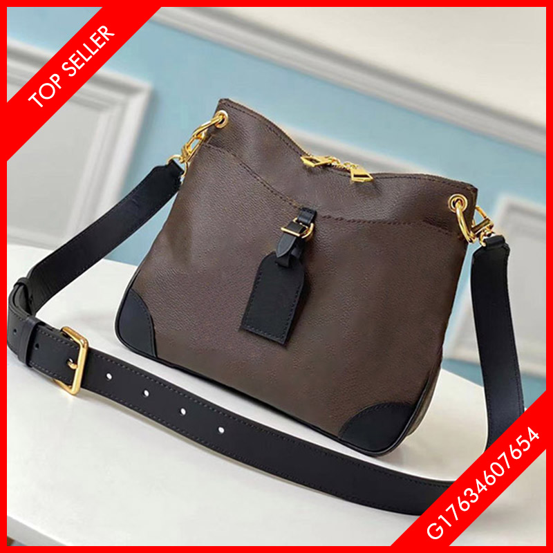 5A Top quality women's bags Fashion leather canvas 31CM cross-body bag with box, Black
5A Top quality women's bags Fashion leather canvas 31CM cross-body bag with box, Black