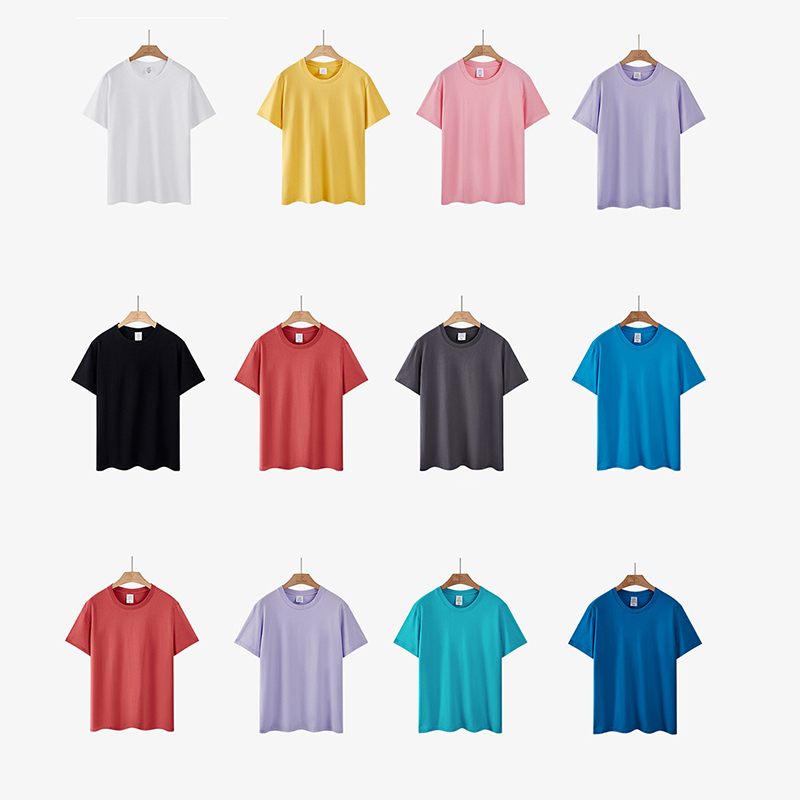 Men's T Shirt Pure Color Short Sleeve Sweatshirt Loose Breathable Autumn POLO Shirt Straight Cylinder Casual Base Shirt Clothes Couple Wear, Customize
Men's T Shirt Pure Color Short Sleeve Sweatshirt Loose Breathable Autumn POLO Shirt Straight Cylinder Casual Base Shirt Clothes Couple Wear, Customize