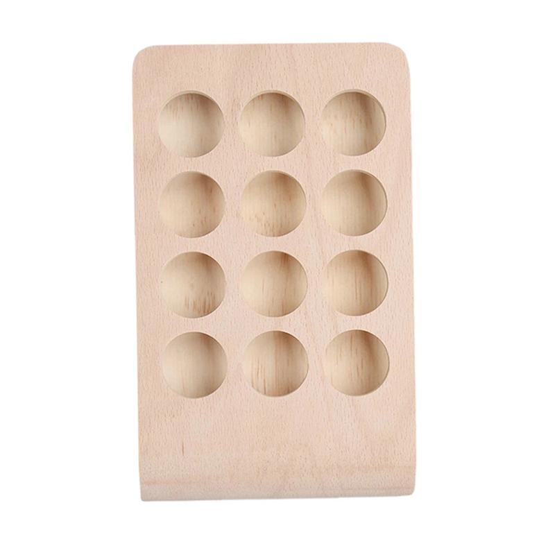 Jewelry Pouches, Bags 12 Slots 15ML Wooden Essential Oil Display Stand Holder, Multiple Usage, Pink;blue
Jewelry Pouches, Bags 12 Slots 15ML Wooden Essential Oil Display Stand Holder, Multiple Usage, Pink;blue