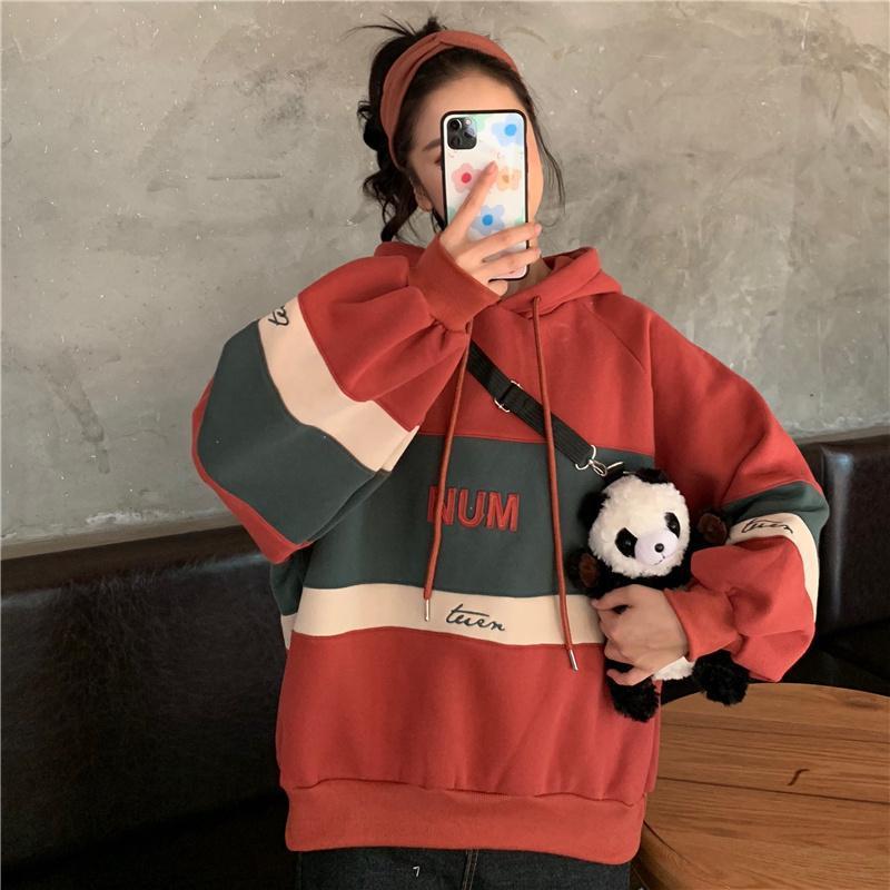 Plus Size Kpop Hoodies Women Sweatshirt Hoodie Bangtan Oversized Harajuku Hoodie Korean Style Hoddies Thicken Fleece Hoody 201217