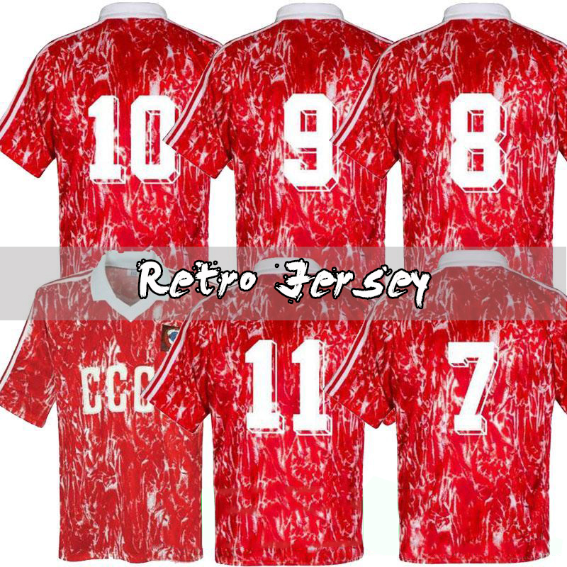 1990 Soviet Union retro world cup soccer jersey 1989 1991 USSR white Aleinikov Protasov Zavarov Belanov classic vintage football tops, Black;yellow
1990 Soviet Union retro world cup soccer jersey 1989 1991 USSR white Aleinikov Protasov Zavarov Belanov classic vintage football tops, Black;yellow