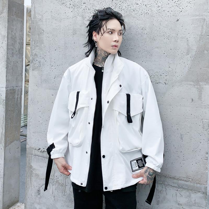 Men' Jackets Streetwear Bomber Jacket Men Windbreaker Fashions Clothes Male For, W317 black
Men' Jackets Streetwear Bomber Jacket Men Windbreaker Fashions Clothes Male For, W317 black