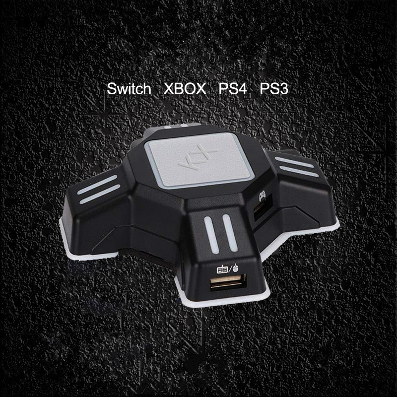 Adaptateur de contrôleur de jeu USB KX, convertisseur de clavier et de souris de jeu vidéo pour Nintendo Switch/Xbox/PS5/PS4/PS3, offre spéciale