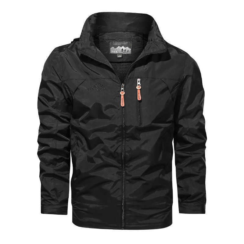 Men Jackets Waterproof Male Outdoor Coats Outwears Windbreaker Windproof Spring Autumn Jacket Camping Hiking Clothing Coat LA319 211009