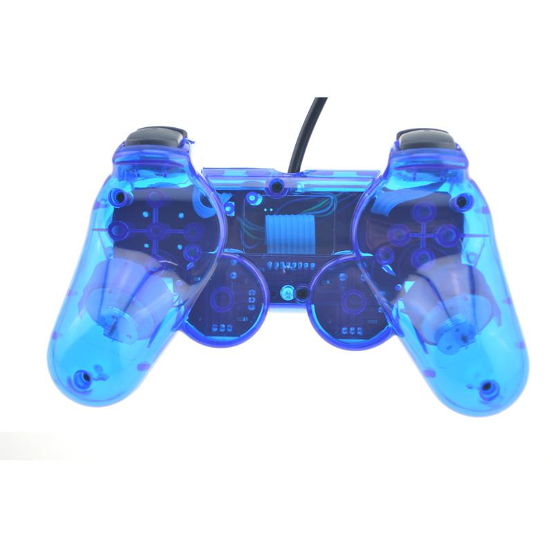 For Ps2 controller Wired Controller Gamepad for PS2 Controller Double Vibration Clear Gamepad For PS2