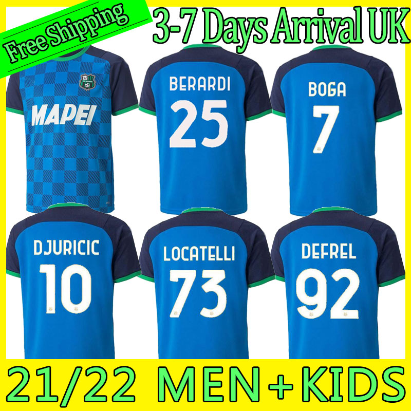 21 22 Sassuolo SOCCER JERSEYS Centenary Berardi BOGA Locatelli 2021 2022 home away maglietta Calcio Traore FOOTBALL SHIRTS uniform, Away+patch
21 22 Sassuolo SOCCER JERSEYS Centenary Berardi BOGA Locatelli 2021 2022 home away maglietta Calcio Traore FOOTBALL SHIRTS uniform, Away+patch