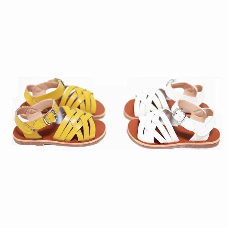 Sandals Genuine Leather Children's Weave Cowhide Girls Salt Water Shoes Non-slip Open Toe Boy's Kids Beach 5T, White
Sandals Genuine Leather Children's Weave Cowhide Girls Salt Water Shoes Non-slip Open Toe Boy's Kids Beach 5T, White