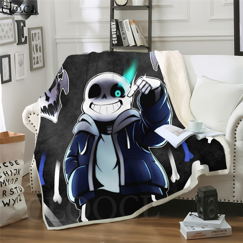CLOOCL Game Undertale Sans 3D Print Hip-hop Style Air Conditioning Blanket Teens Bedding Throw Blankets Plush Quilt
CLOOCL Game Undertale Sans 3D Print Hip-hop Style Air Conditioning Blanket Teens Bedding Throw Blankets Plush Quilt