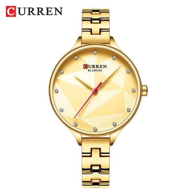 Wristwatches CURREN 9047 Women's Watch Fashion Elegant Quartz Wristwatch With Stainless Steel Female Clock Ladies, Slivery;brown
Wristwatches CURREN 9047 Women's Watch Fashion Elegant Quartz Wristwatch With Stainless Steel Female Clock Ladies, Slivery;brown