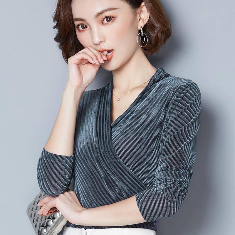 Women's Blouses & Shirts 2021 Women Blouse Long Sleeved All-match Shirt Large Size Korean Style Slim Small Collar Velvet, Black
Women's Blouses & Shirts 2021 Women Blouse Long Sleeved All-match Shirt Large Size Korean Style Slim Small Collar Velvet, Black