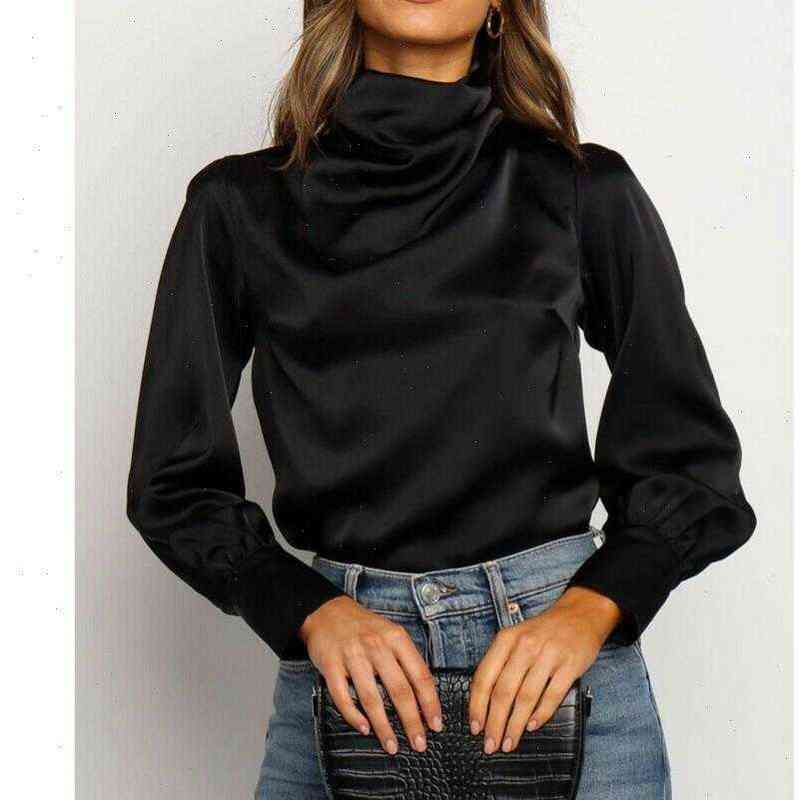 autumn womens shirt fashion women turtleneck solid colors blouses female casual party club blouse office outfits, White
autumn womens shirt fashion women turtleneck solid colors blouses female casual party club blouse office outfits, White