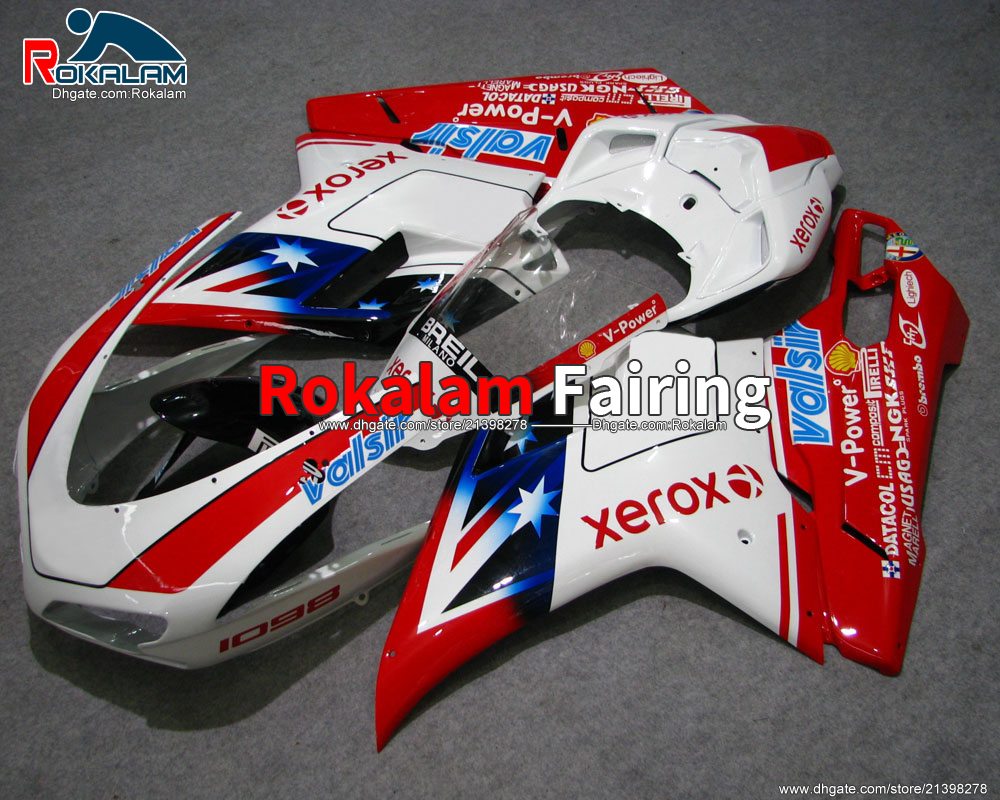 1098 2007 2008 2009 Motorbike Covers For Ducati 848 1098 1098S 1198 2010 2011 Sportbike Aftermarket Fairings (Injection Molding), Customize
1098 2007 2008 2009 Motorbike Covers For Ducati 848 1098 1098S 1198 2010 2011 Sportbike Aftermarket Fairings (Injection Molding), Customize