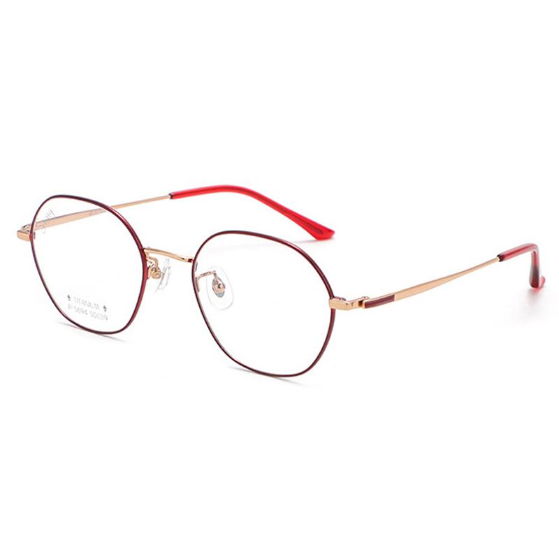 Fashion Sunglasses Frames Pure Titanium Spectacles BSX5694 Prescription Eyeglasses Anti Blue Eyewear Irregular Myopia Glasses Retro Round Op
Fashion Sunglasses Frames Pure Titanium Spectacles BSX5694 Prescription Eyeglasses Anti Blue Eyewear Irregular Myopia Glasses Retro Round Op