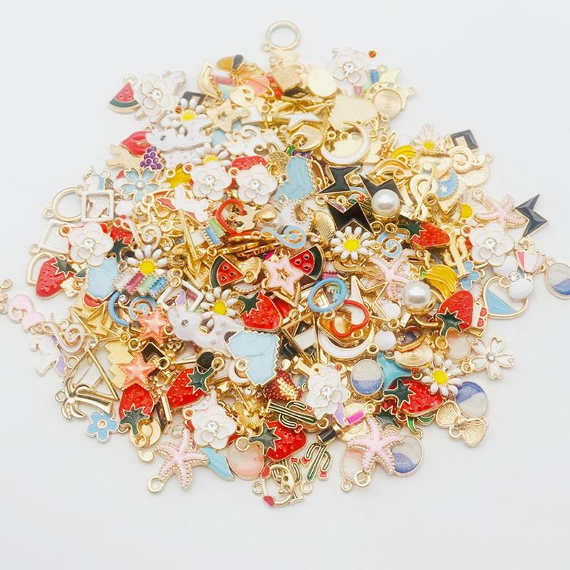Charms 30 Pcs/Bag Assorted Drip Alloy Small Pendants DIY Jewelry Accessories Bell Earring Bracelet Necklace Accessory Materials 6C7852, Bronze;silver
Charms 30 Pcs/Bag Assorted Drip Alloy Small Pendants DIY Jewelry Accessories Bell Earring Bracelet Necklace Accessory Materials 6C7852, Bronze;silver
