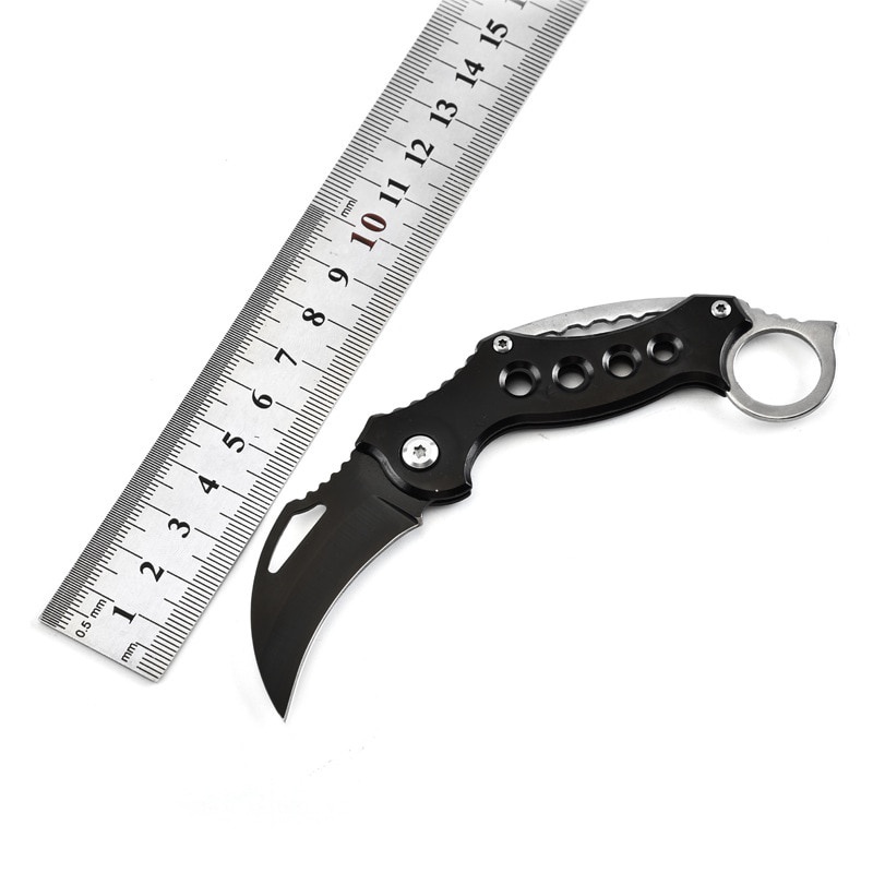 Outdoor Karambit Hunting Knives Survival Tactical Claw Min Pocket Self Defense Camping Tool Keychain Knife
Outdoor Karambit Hunting Knives Survival Tactical Claw Min Pocket Self Defense Camping Tool Keychain Knife