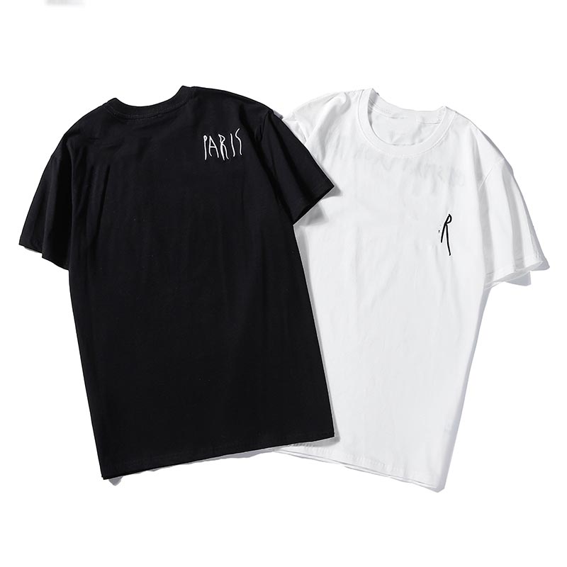 Fashion T Shirts For Men Tops Letter Embroidery T Shirt Mens Womens Clothing Short Sleeved Tshirt Men Tees, White;black
Fashion T Shirts For Men Tops Letter Embroidery T Shirt Mens Womens Clothing Short Sleeved Tshirt Men Tees, White;black