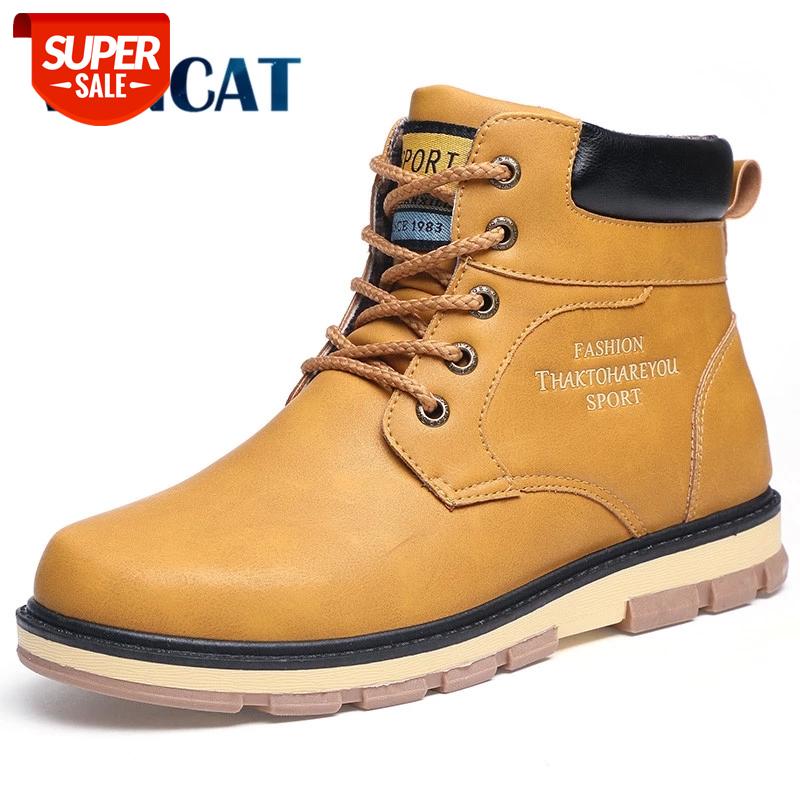 VANCAT Super Warm Men's Winter Pu Leather Ankle Boots Men Autumn Waterproof Snow Boots Leisure Autumn Mens Shoes #ER76
VANCAT Super Warm Men's Winter Pu Leather Ankle Boots Men Autumn Waterproof Snow Boots Leisure Autumn Mens Shoes #ER76