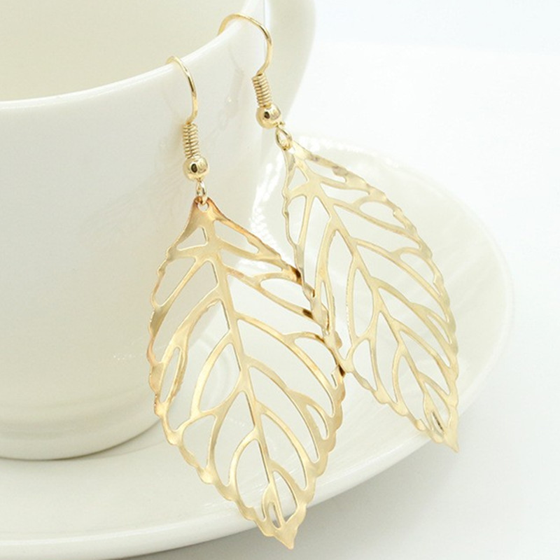 12 pairs Charm Brincos Dangle Vintage Bohemia Long Big Hollow Leaf Drop Earrings For Women Wedding Jewelry Gift Accessories Pendientes от DHgate WW