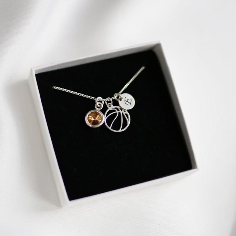 Pendant Necklaces Stainless Steel Volleyball Necklace, Basketball, Birthday Stone Sports Gift For Enthu
Pendant Necklaces Stainless Steel Volleyball Necklace, Basketball, Birthday Stone Sports Gift For Enthu